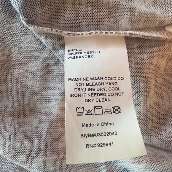 NWT Weekend Suzanne Betro Bohemian V-Neck Blouse Top Size 1X Blue Light Red - Picture 5 of 6